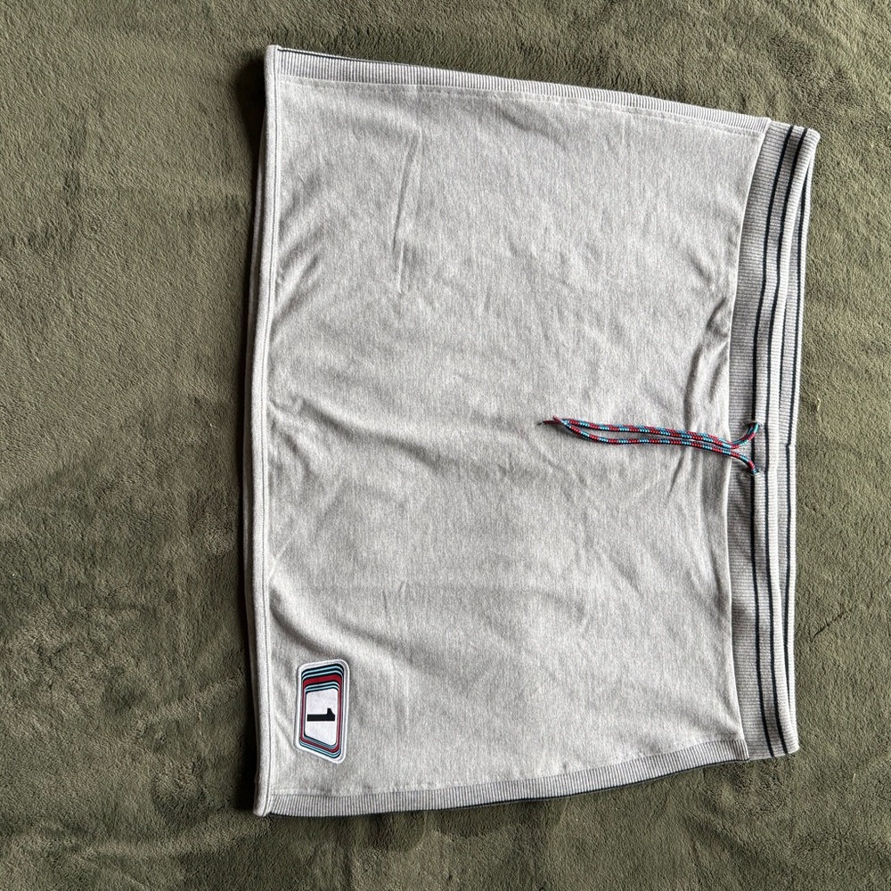 Porsche Design Light Gray Mini Skirt